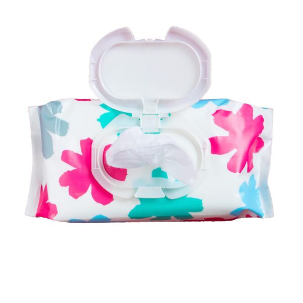 Cuties Sensitive Baby Wipes, Unscented with Aloe and Vitamin E - Soft Pack, 72 Wipes per Pack - Image 3