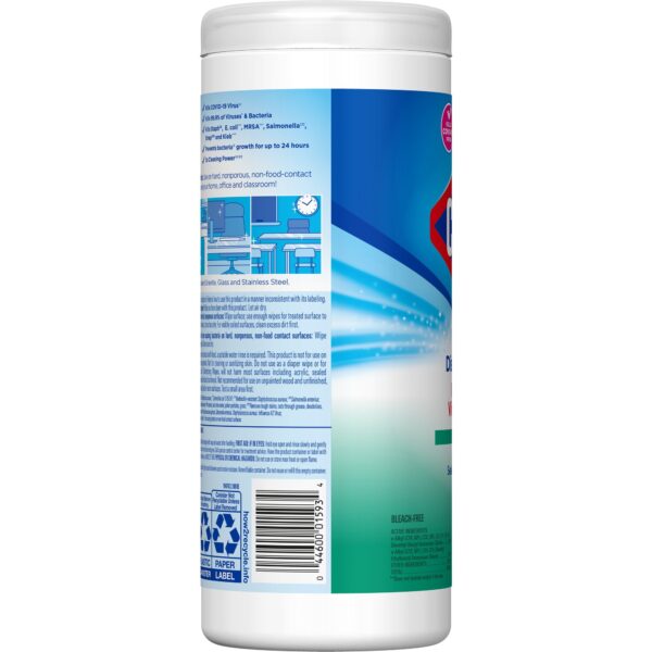 Clorox® Disinfecting Wipes with Fresh Scent - 35 Count Canister - Image 3