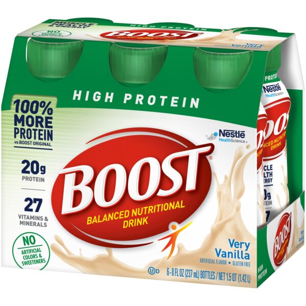 Boost? High Protein Vanilla Nutritional Drink - 8 oz. Bottle - Image 5
