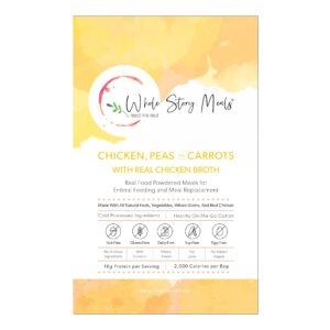 Whole Story Meals Powdered Chicken, Peas & Carrots Oral Supplement, 16 oz - 30 Pack