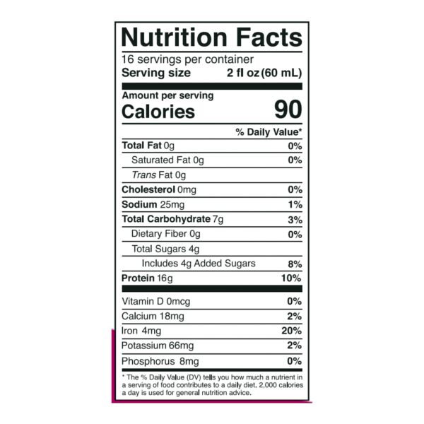 Vida Fuel Wellness Protein Drink with Collagen and Whey - Berry Delight Flavor, 16g Complete Protein, 2 oz Liquid Supplement - Image 8