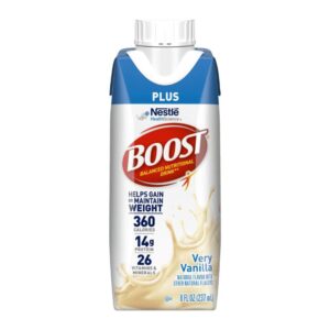 Boost Plus Strawberry Nutritional Drink, 8 oz Bottle by Boost