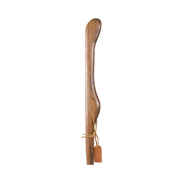 Brazos* Twisted Oak Hitchhiker Walking Stick - 55-Inch, Brown - Image 2