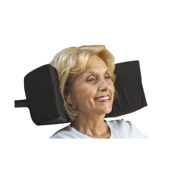 SkiL-Care* Head Positioner for Recline Wheelchairs and Geri Chairs * Triangular Neck Support with Cushioned Foam - Image 2