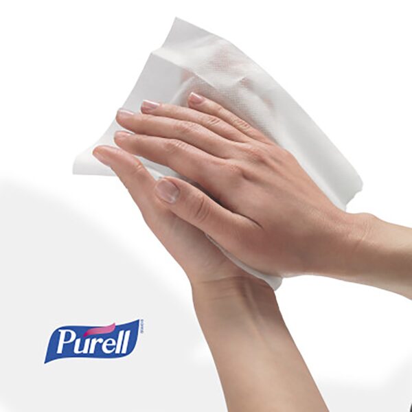 Purell Hand Sanitizing Wipes - Ethyl Alcohol, Unscented, 175 Count Canister - Image 7