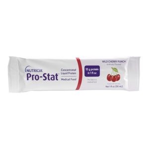 Pro-Stat? Wild Cherry Punch Liquid Protein Supplement - Hydrolyzed Collagen for Rapid Absorption