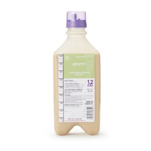 Jevity? 1.2 Cal Tube Feeding Formula by Abbott * 33.8 oz Ready-to-Hang Bottle with Fiber and Essential Nutrients