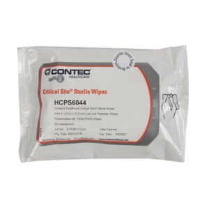 Contec® Critical Site® Sterile Surface Disinfecting Wipes, 60 Count