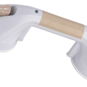 Drive™ Suction-Cup Grab Bar 12 Inches with Secure Hold and Easy Installation