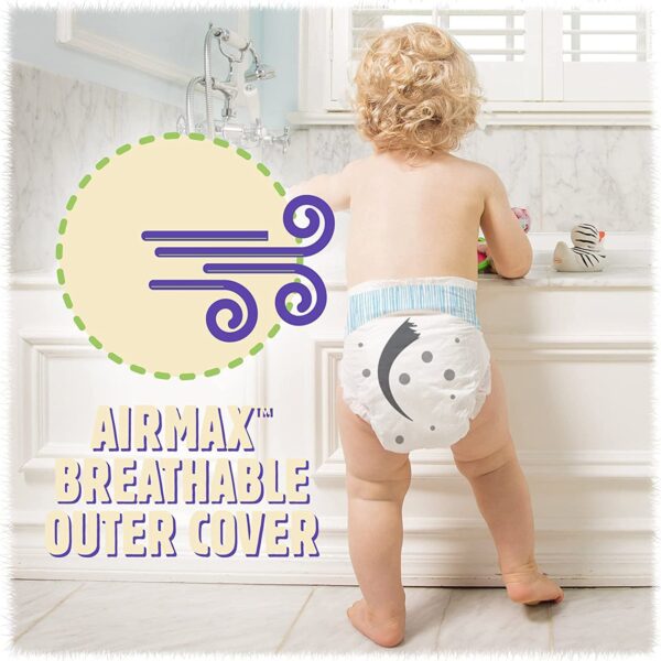 Cuties Complete Care Baby Diapers Size 1, 8-14 lbs, 25 Pack - Image 6