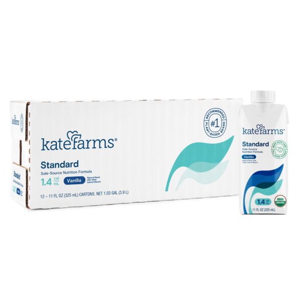 Kate Farms Standard 1.4 Vanilla High-Calorie Liquid Nutrition Formula - 11 oz Carton - Image 2