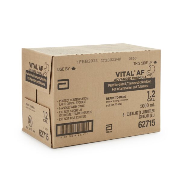 Vital? AF 1.2 Cal Vanilla Tube Feeding Formula - 33.8 oz Bottle for Adult Nutrition Support - Image 2