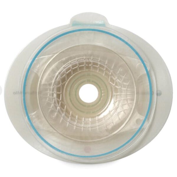 SenSura® Mio Click Deep Convex Ostomy Barrier, 5/8 to 1-3/16 Inch Opening, Gray, Red Code System - Part 16951 - Image 3