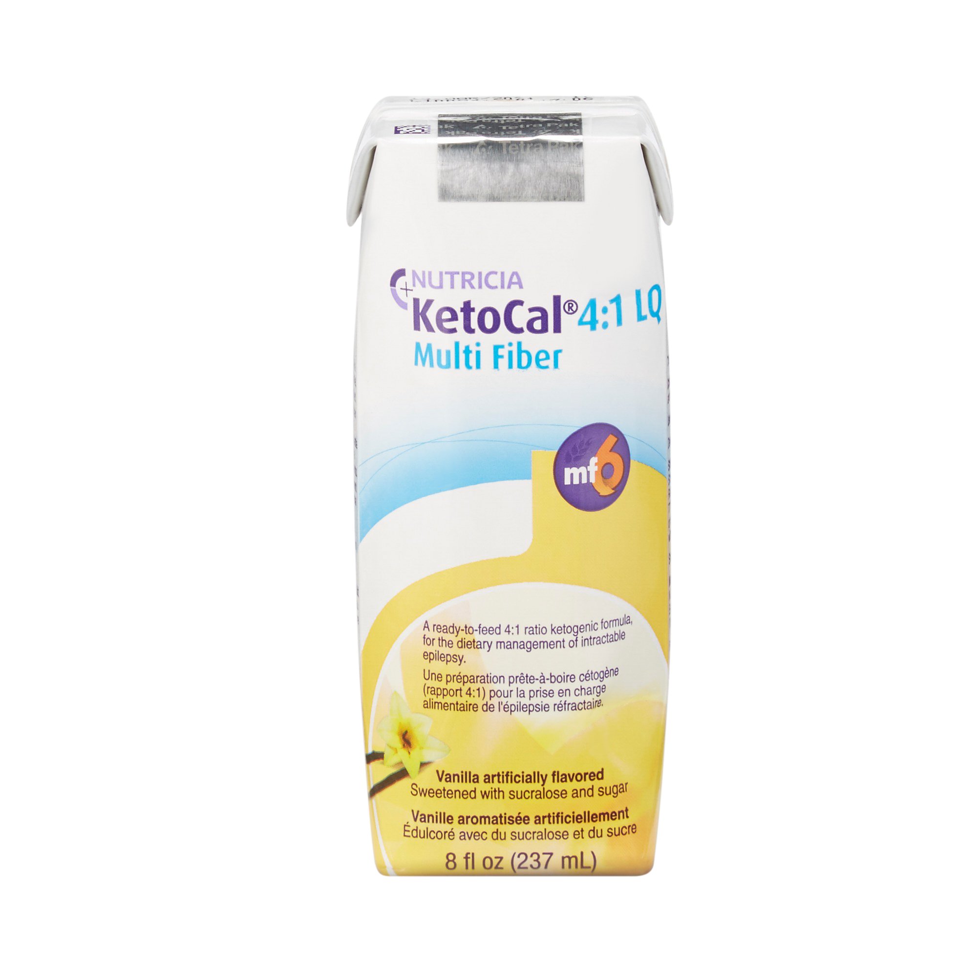 KetoCal? 4:1 LQ Vanilla Formula for Dietary Management of Intractable Epilepsy by Nutricia, 8 oz Liquid Supplement
