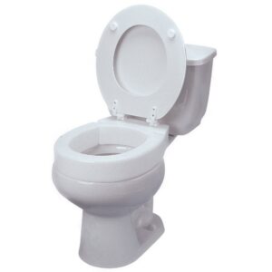 Ableware Maddak Tall-ette® Hinged Raised Toilet Seat – White, 3-Inch Elevation, 350 lbs Capacity