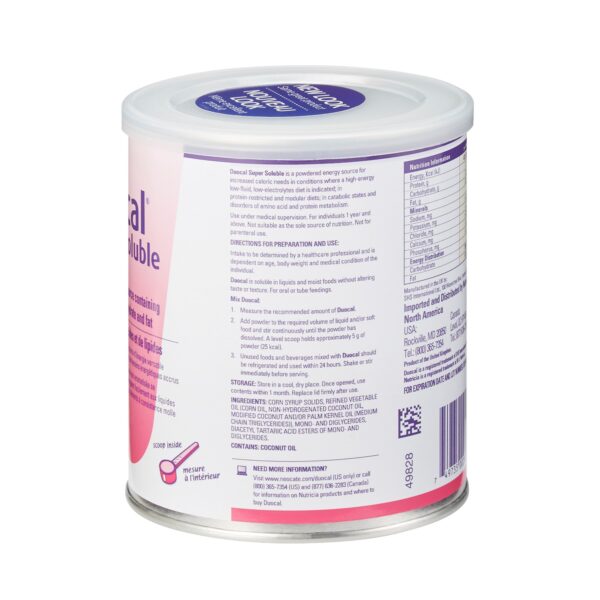 Duocal? Super Soluble Blend of Fat and Carbohydrate for Increased Caloric Intake - Image 3
