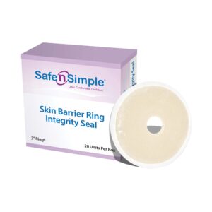 Safe n' Simple Integrity Skin Barrier Ring – 2-Inch Adhesive Ostomy Accessory