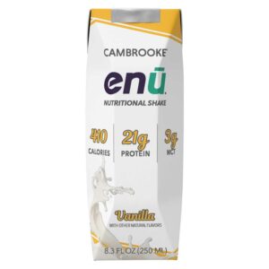 enu? Vanilla Nutritional Shake - 8.5 oz Carton | High-Protein Oral Supplement