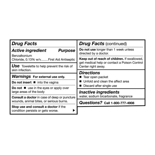 McKesson Obstetrical Antiseptic Skin Wipes – Sterile, Gentle Cleansing Towelettes for Maternity Care - Image 2