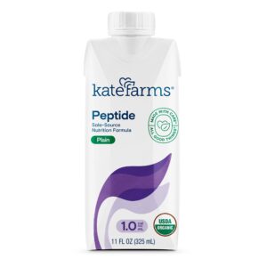 Kate Farms Peptide 1.0 Sole-Source Nutrition Formula - 11 oz Carton