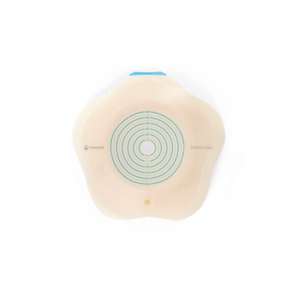 SenSura Mio Click Convex Flip Ostomy Barrier – Trim to Fit 10-65 mm Stomas, Elastic Adhesive, 2-Piece Skin Barrier - Image 3