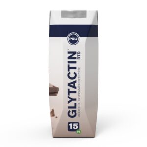 Glytactin RTD Chocolate Oral Supplement - 15g, 8.3 oz, Case of 30