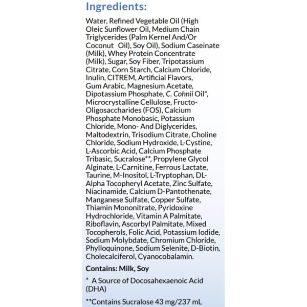 KetoCal? 2.5:1 Liquid Vanilla Formula for Ketogenic Diet Support * McK Part No. 1132991 - Image 2