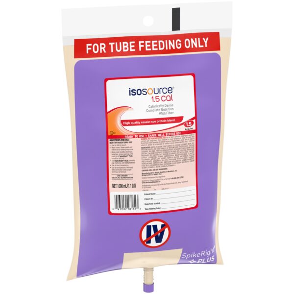 Isosource? 1.5 Cal Tube Feeding Formula * 33.8 oz Ready-to-Hang Container by Nestle - Image 3