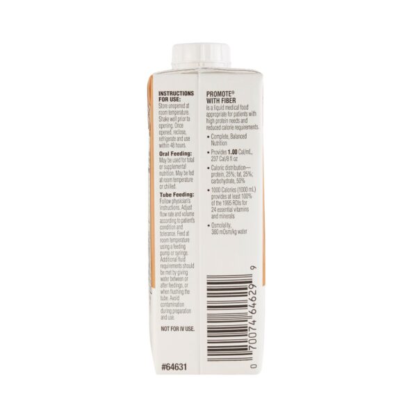 Promote* with Fiber High Protein Nutrition Supplement - 8 oz Carton by Abbott - Image 3