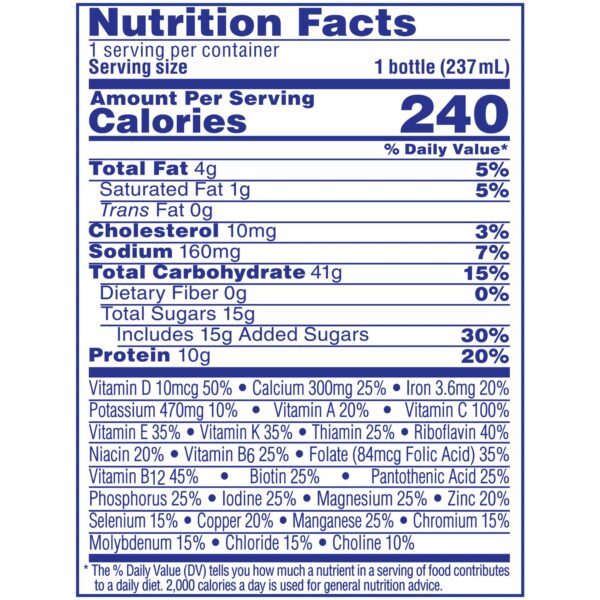 Carnation Breakfast Essentials Strawberry Nutritional Drink - 8 oz Bottle, Made by Carnation - Image 4