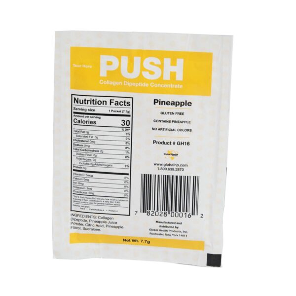 PUSH Collagen Dipeptide Concentrate with Pineapple Flavor * Supports Wound Healing and Skin Recovery - Image 2