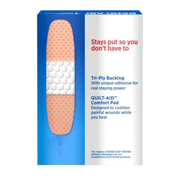 Tru-Stay Skin-Flex Extra Large Adhesive Bandages, 2-3/4 x 3-1/2 Inches, Sterile, Tan (Part No. 111834900) - Image 2
