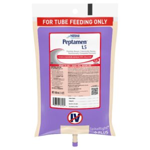 Peptamen? 1.5 Peptide-Based Nutritionally Complete Tube Feeding Formula * 1 Liter Ready-to-Hang Bag by Nestle Health Science