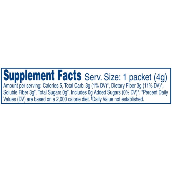 Nutrisource? Fiber Supplement - 4g Guar Gum Powder for Digestive Health, 75 Packets - Image 4