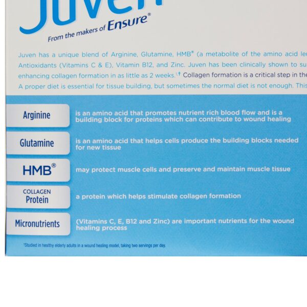 Juven? Arginine and Glutamine Therapeutic Nutrition Powder * Unflavored, 80 Calories, 30 Packets - Image 5