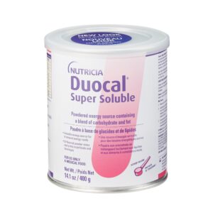 Duocal? Super Soluble Blend of Fat and Carbohydrate for Increased Caloric Intake