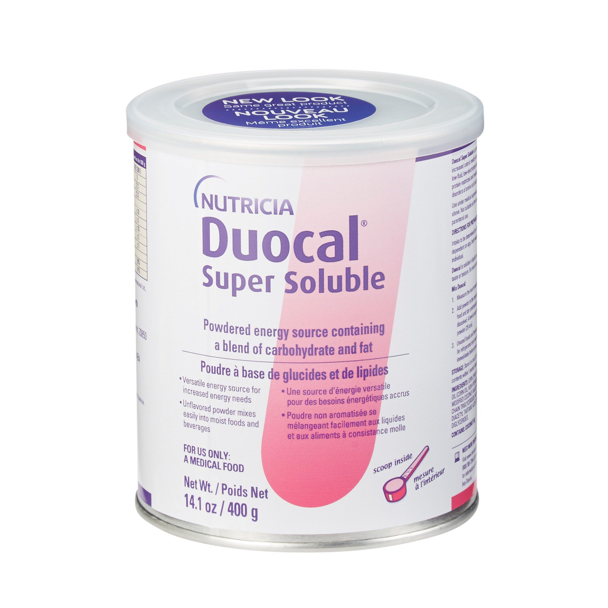 Duocal? Super Soluble Blend of Fat and Carbohydrate for Increased Caloric Intake