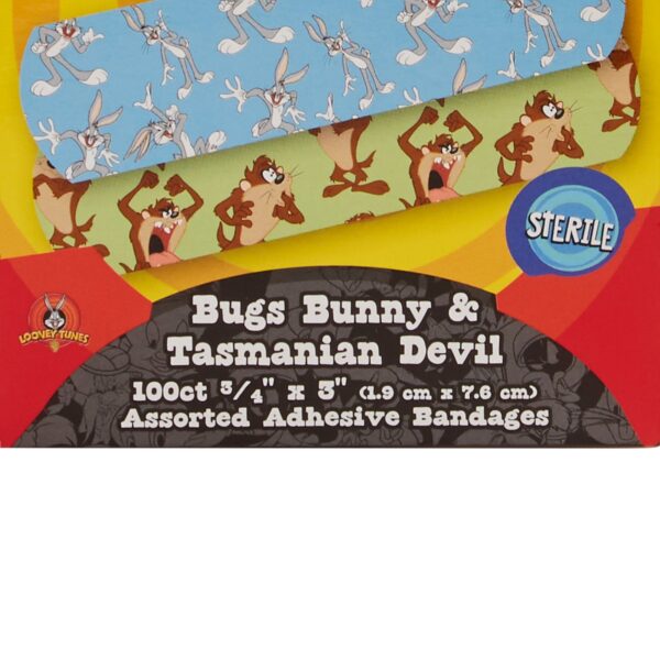 Looney Tunes* Stat Strip? Adhesive Bandages, 3/4 x 3 Inch for Kids & Adults - Image 4