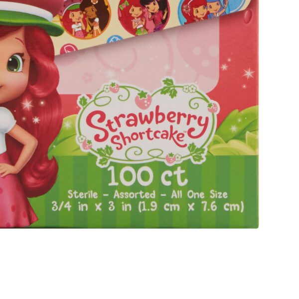 American White Cross Stat Strip Strawberry Shortcake Kid's Adhesive Bandages - 3/4 x 3 Inches - Image 6
