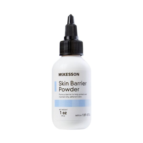 McKesson Ostomy Barrier Powder, 1-Ounce Puff Bottle - Skin Protection and Moisture Absorption - Image 5