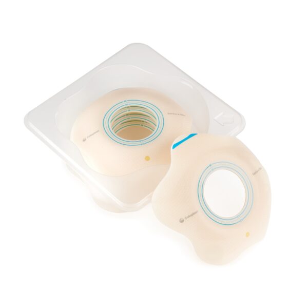 SenSura Mio Convex Flip Ostomy Barrier with 2 Inch Opening and 50mm Cut-Outs - Image 4