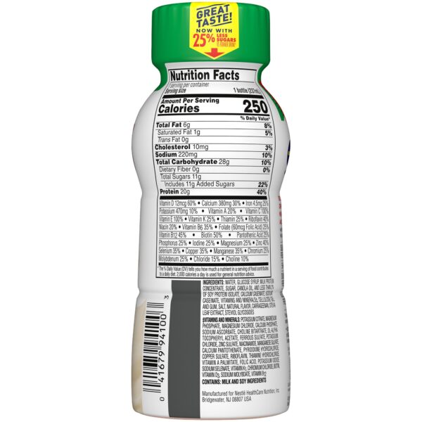 Boost? High Protein Vanilla Nutritional Drink * 8 oz Bottle, Complete Meal Supplement for Adults - Image 2