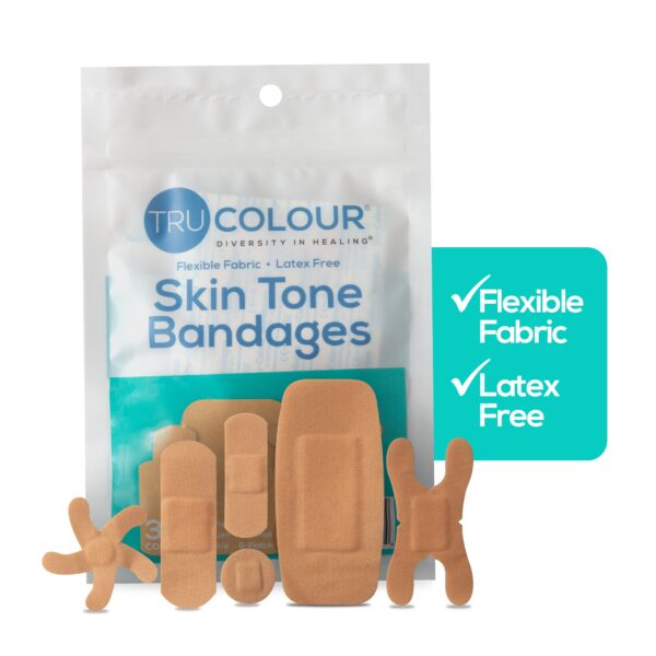 TruColour? Beige Adhesive Bandages Assorted Shapes and Sizes - Image 7