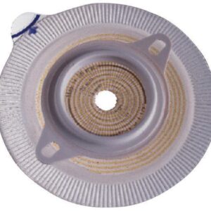 Assura® Convex Light Ostomy Barrier with Belt Loops – 41 mm Stoma Opening, Beige - Part No. 14298