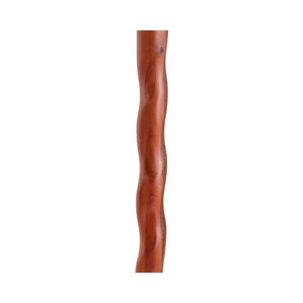 Brazos* Twisted Red Cedar Cane with T-Handle * 37-Inch Mobility Aid - Image 3