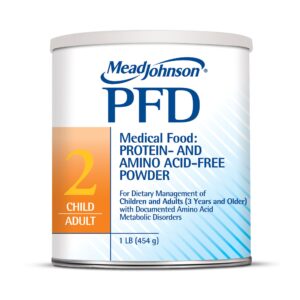 PFD 2 Vanilla Medical Food by McKesson * Amino Acid-Free Powder for Metabolic Support, 1 lb Can
