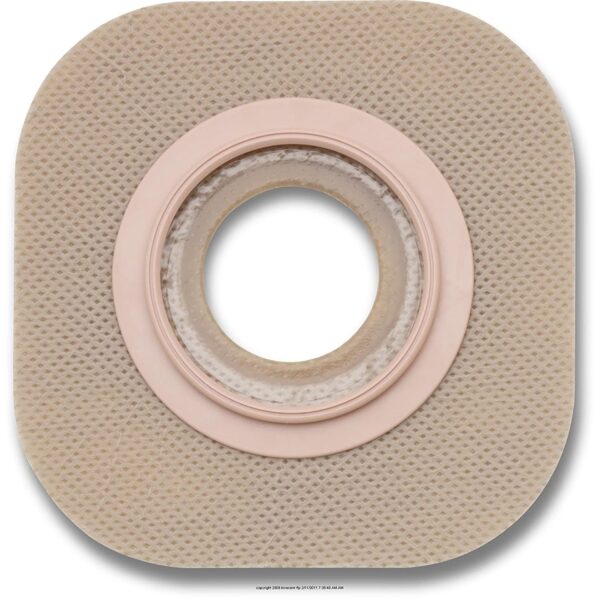 New Image™ Flextend™ Flat Ostomy Barrier with Floating Flange, 44mm Flange, 1-1/4 Inch Opening - Image 2