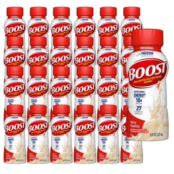 Boost Original Vanilla Nutritional Drink, 8 oz Bottle | Protein & Vitamin Support - Image 2