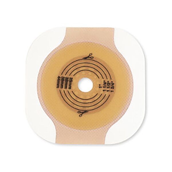 New Image™ CeraPlus Flat Skin Barrier with Tape Border, 57 mm Flange – Up to 1¾ Inch Opening - Image 3