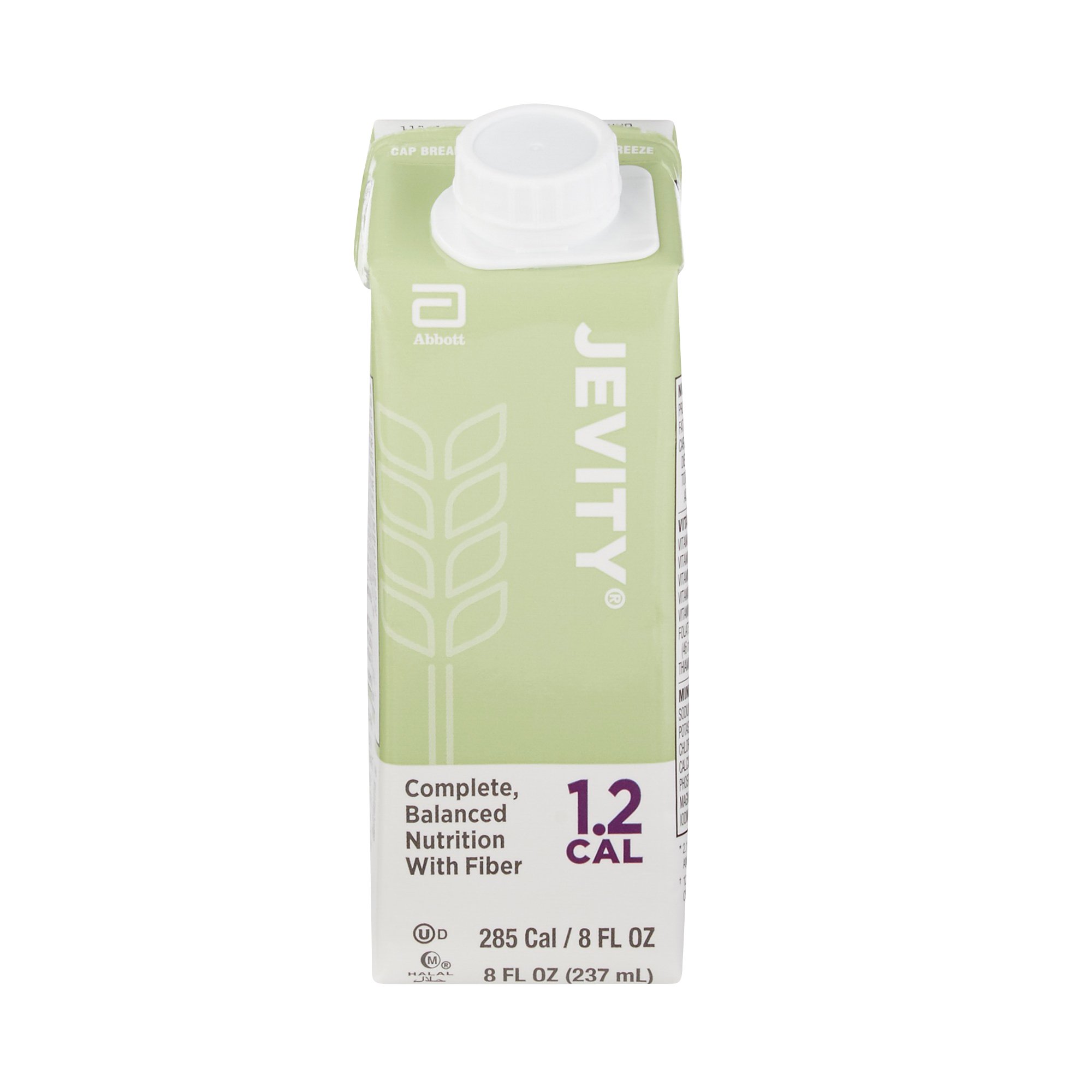 Jevity 1.2 with Fiber Complete Tube Feeding Formula - 8 oz Reclosable Carton